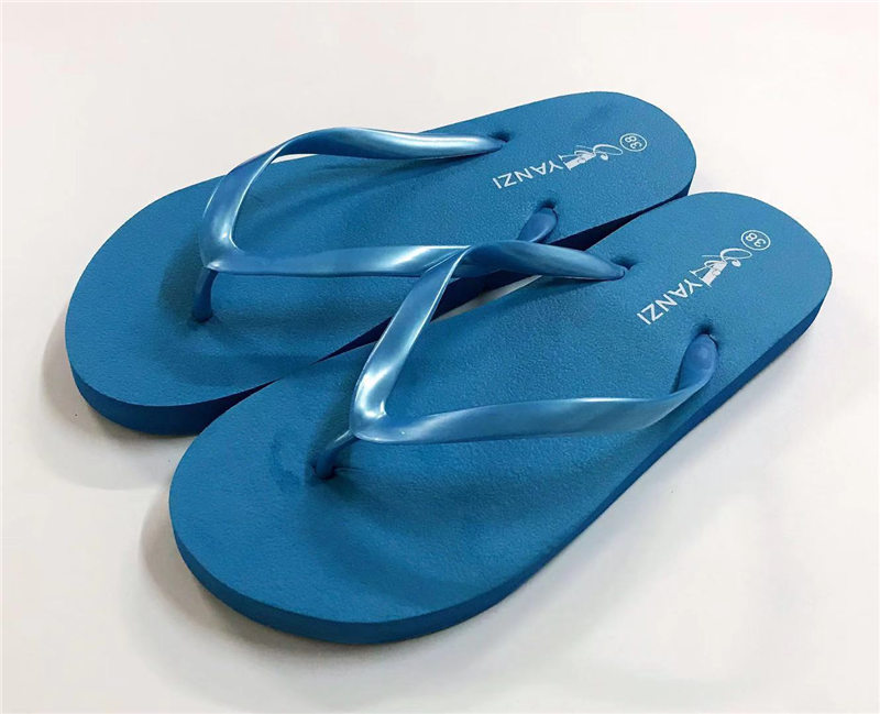 Blue Slippers