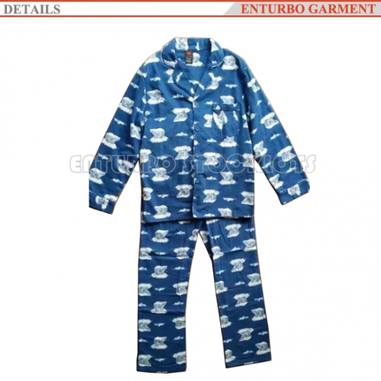 USA zamówienie stocklots męskie piżamy sleepwear bawełna
